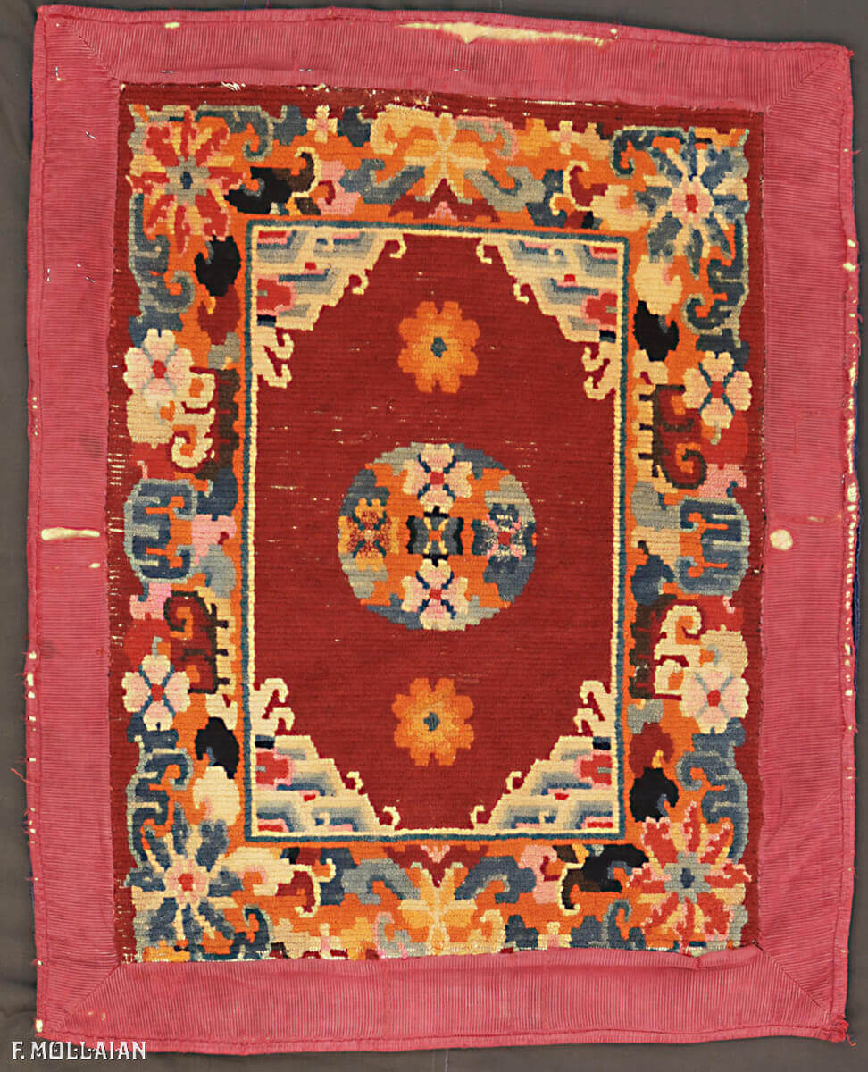 A Small Antique Chinese Ningxia Rug n°:18551988